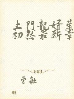 上门龙婿叶辰萧初然最新章节列表