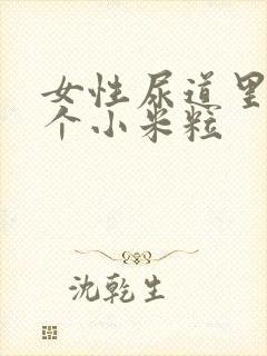 女性尿道里口长个小米粒