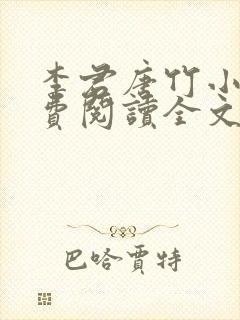 李君唐竹小说免费阅读全文无弹窗