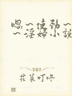 嗯~使劲~别停~淫妇小说