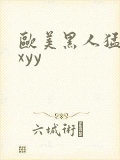 欧美黑人猛操xxyy