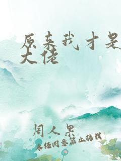 原来我才是修仙大佬