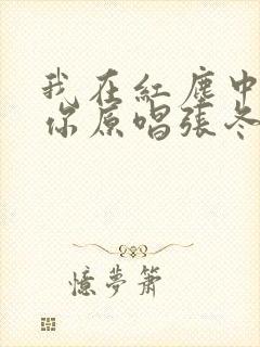 我在红尘中遇见你原唱张冬玲