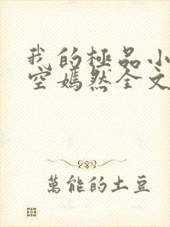 我的极品小姨司空嫣然全文免费阅读