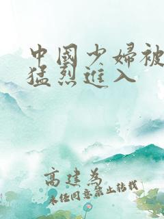 中国少妇被黑人猛烈进入