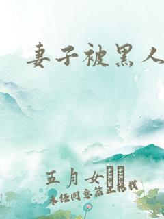 妻子被黑人小说