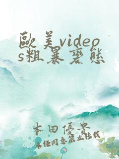 欧美videos粗暴变态