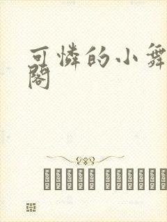 可怜的小舞笔趣阁