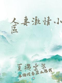 人妻激情小说一区