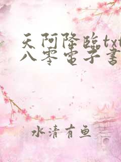 天阿降临txt八零电子书下载