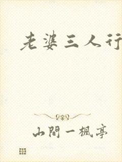 老婆三人行小说