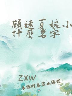顾远夏婉小说叫什么名字