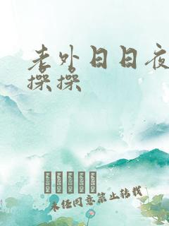 老外日日夜夜操操操