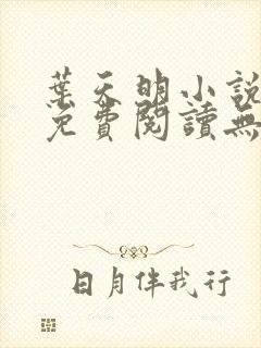 叶天明小说全文免费阅读无弹窗最新章节