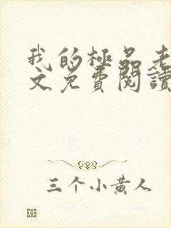 我的极品老婆全文免费阅读小说