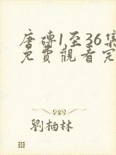 唐砖1至36集免费观看完整正片