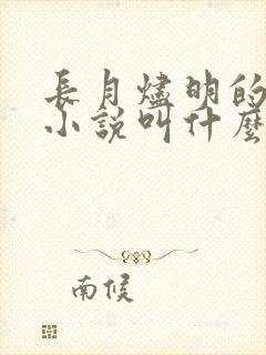 长月烬明的原著小说叫什么名字