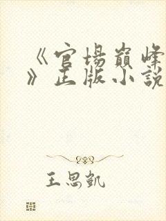 《官场巅峰李霖》正版小说