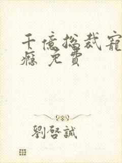 千亿总裁宠妻上瘾 免费