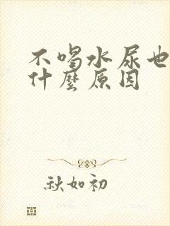 不喝水尿也多是什么原因