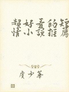 超好看的短篇言情小说推荐