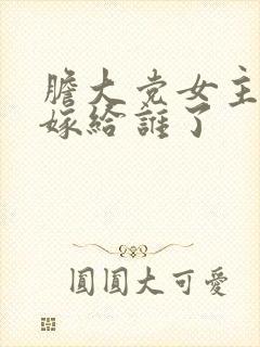 胆大党女主最后嫁给谁了