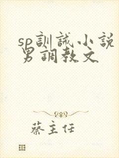 sp训诫小说男男调教文
