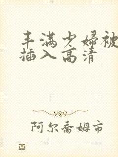 丰满少妇被猛烈插入高清