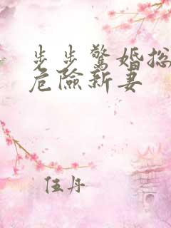 步步惊婚总裁的危险新妻