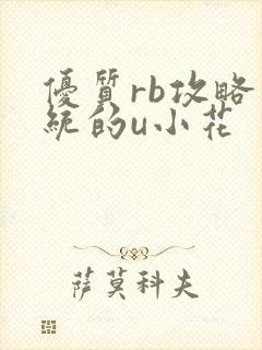 优质rb攻略系统的u小花