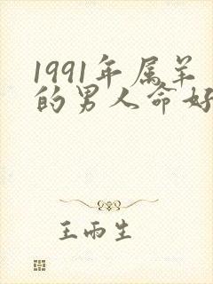 1991年属羊的男人命好不好