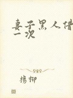 妻子黑人借宿第一次