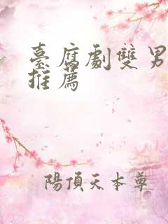 台腐剧双男主剧推荐