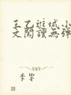 王乙进城小说全文阅读无弹窗