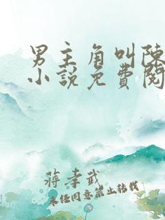 男主角叫陈平的小说免费阅读