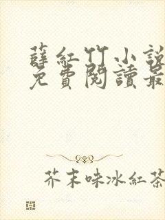 薛红竹小说全文免费阅读最新章节