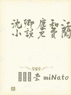 沈卿尘和江稚的小说免费阅读