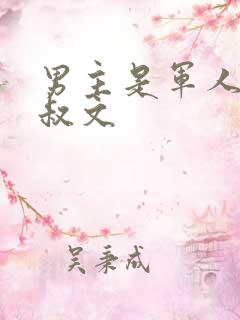 男主是军人的大叔文