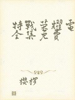 特战荣耀电视剧全集免费