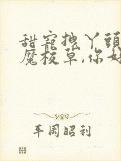 甜宠拽丫头:恶魔校草,你好甜