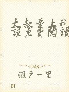 大叔爱上我 小说免费阅读