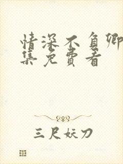 情深不负卿心全集免费看