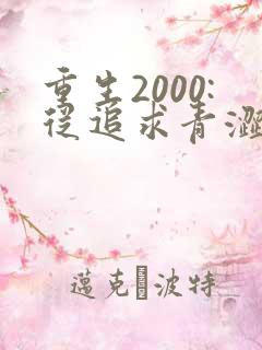 重生2000:从追求青涩校花同桌开始'