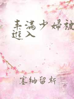 丰满少妇被猛烈进入