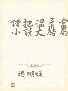 错把温柔当情深小说大结局