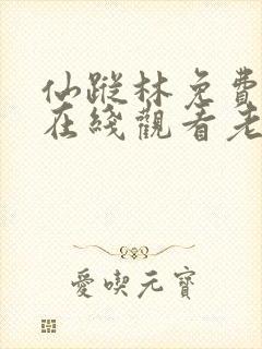 仙踪林免费入口在线观看老狼