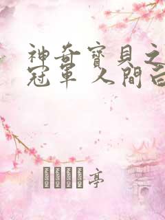 神奇宝贝之我是冠军 人间白头