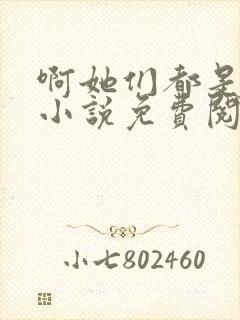 啊她们都是真的小说免费阅读