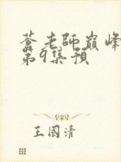 苍老师巅峰之作第9集预