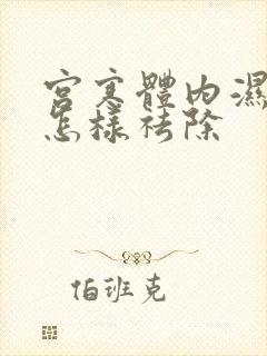 宫寒体内湿气重怎样祛除